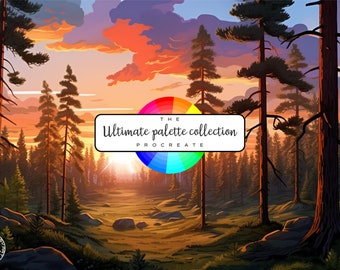 The ultimate palette collection, custom palettes for Procreate