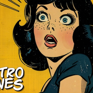 Procreate ~ Retro Tones, Pop art in Procreate