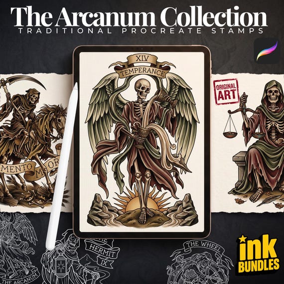 Arcanum, Medieval Traditional – Stencils & Flash Art  Procreatee, PDF  Tattoo References