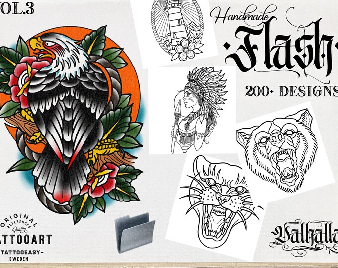 Tattoo flash Artist’s favorite vol.3 200+ images