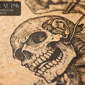 Procreate, Medieval Ink ~ 235+ custom made brushes inspired by the dark ages