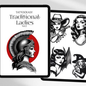 Procreate Traditional ladies vol.2