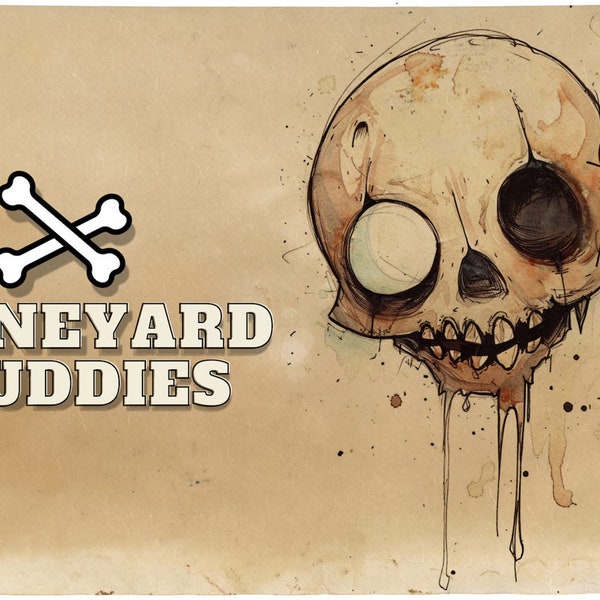 Boneyard Buddies ~ 135 idées de crânes, crânes de la nouvelle école, crânes de dessins animés, références de crânes mignons pour procréer