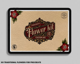 101 traditional tattoo flowers ~