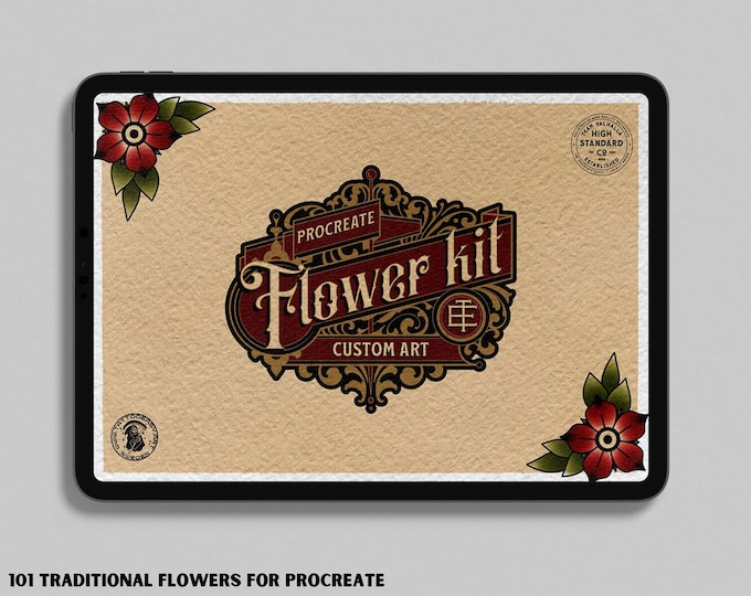 101 traditional tattoo flowers ~