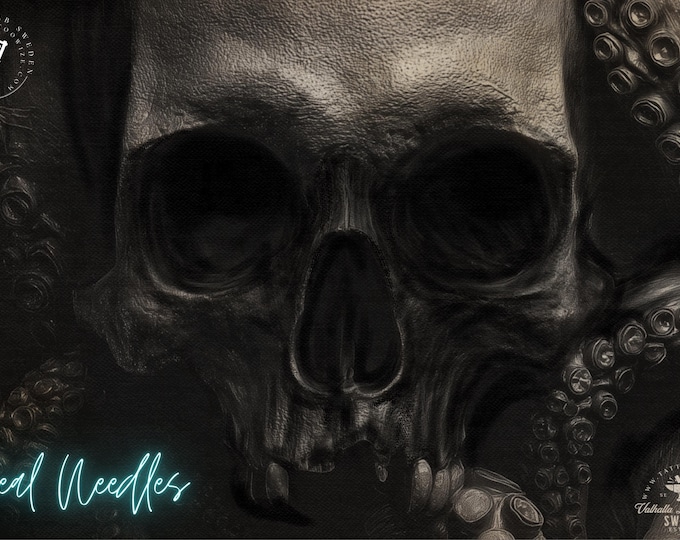 Procreate Tattoo Brushes: The Real Needles - 80+ Custom Brush Set