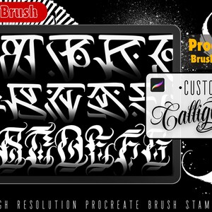 Procreate, calligraphie personnalisée Volume 1