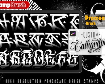 Procreate, Custom Calligraphy Volume 1