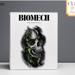 Biomech diy kit for procreate mech /  steampunk