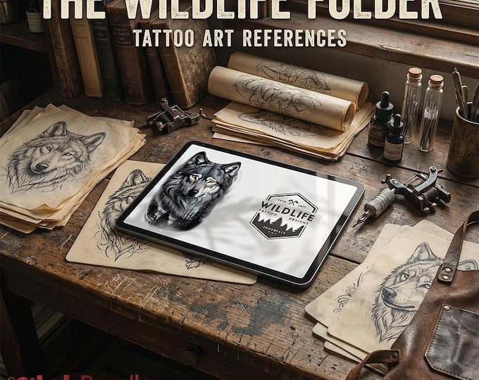The Wildlife Folder, 50 unique tattoo sleeves by Team Valhalla