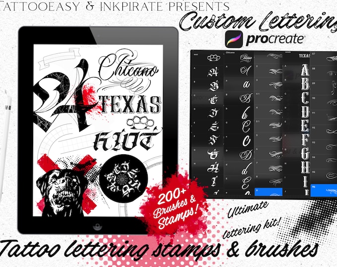 Lettering made easy, spring collaboration with da ink pirate! Enjoy!