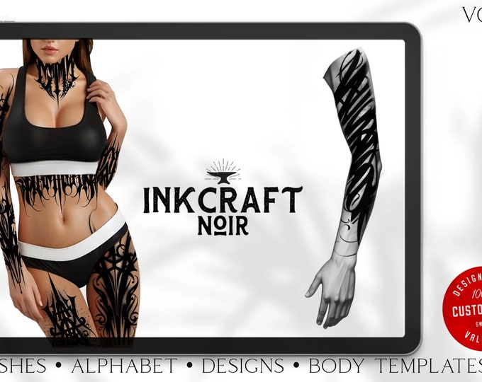 InkCraft Noir vol.2 - creative calligraphy artist