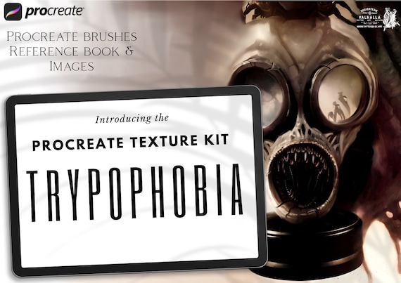 Art core vol.1 / Trypophobia, custom brushes for Procreate