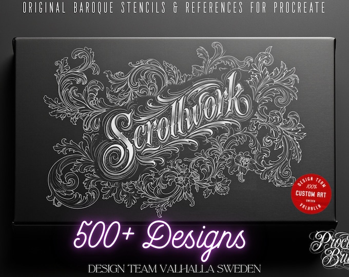 The Baroque Master Collection, Hundreds of Ornaments, 8 Bundles in One, A Timeless Toolset for Artists