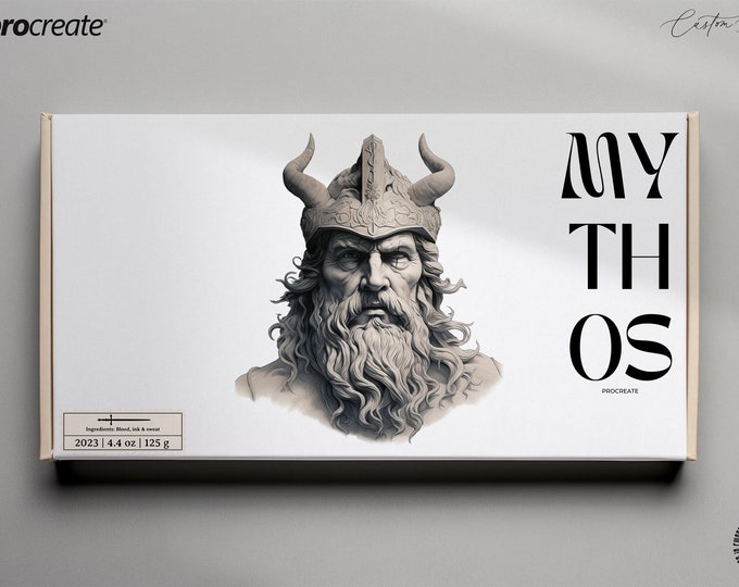 Greek, Roman & Norse mythology ~ tattoo / art templates Mythos Vol.III for Procreate