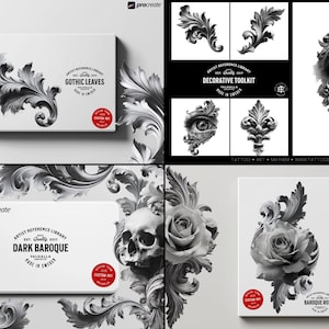 The Baroque Master Collection, Hundreds of Ornaments, 6 Bundles in One, A Timeless Toolset for Artists