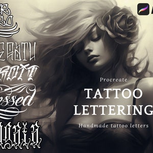 Tattoo Lettering for Procreate