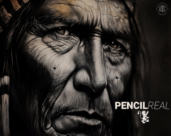 PencilReal ~ realistic pencil brush bundle for Procreate, XL creative kit!