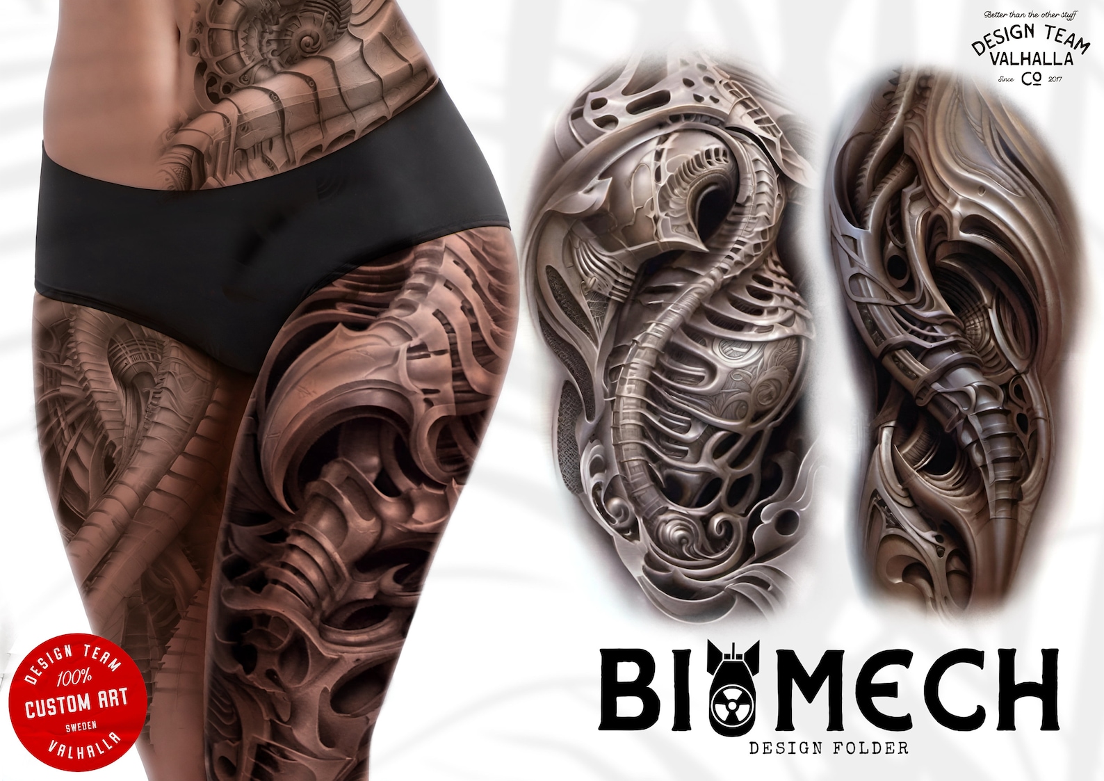 Biomech Vol.2 Designs & Brushes, 100% Custom Art, 150+ Designs and ...