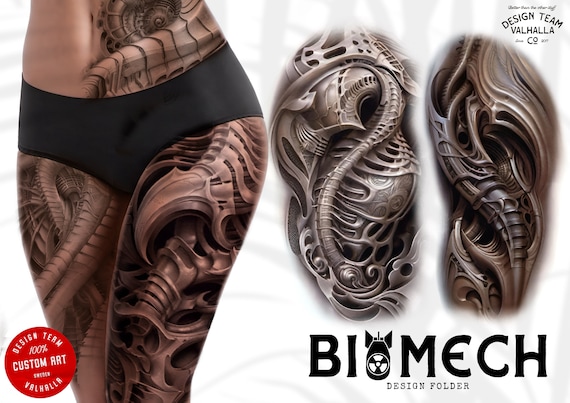 Biomech vol.2 designs & brushes, 100% custom art, 150+ designs and extras!