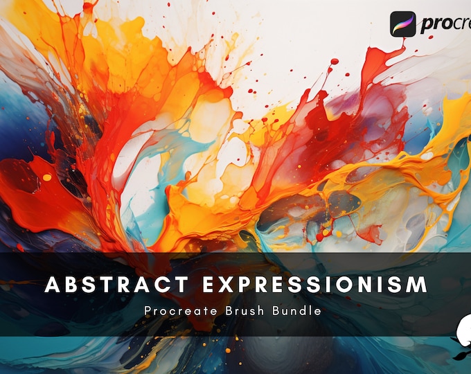 Abstract Expressionism ~ Procreate abstract paint bundle