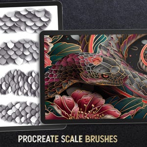 Scale Brushes & Textures ~ Texturemania ~ custom brushes for Procreate