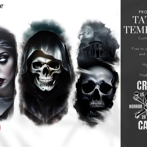 Cryptic Canvas ~ 100+ unique Horror references for Procreate