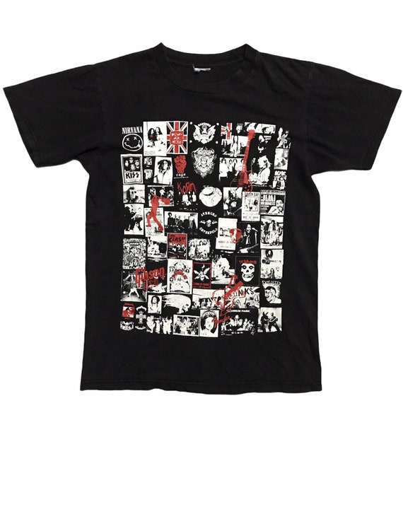 Vintage 00s All band tees