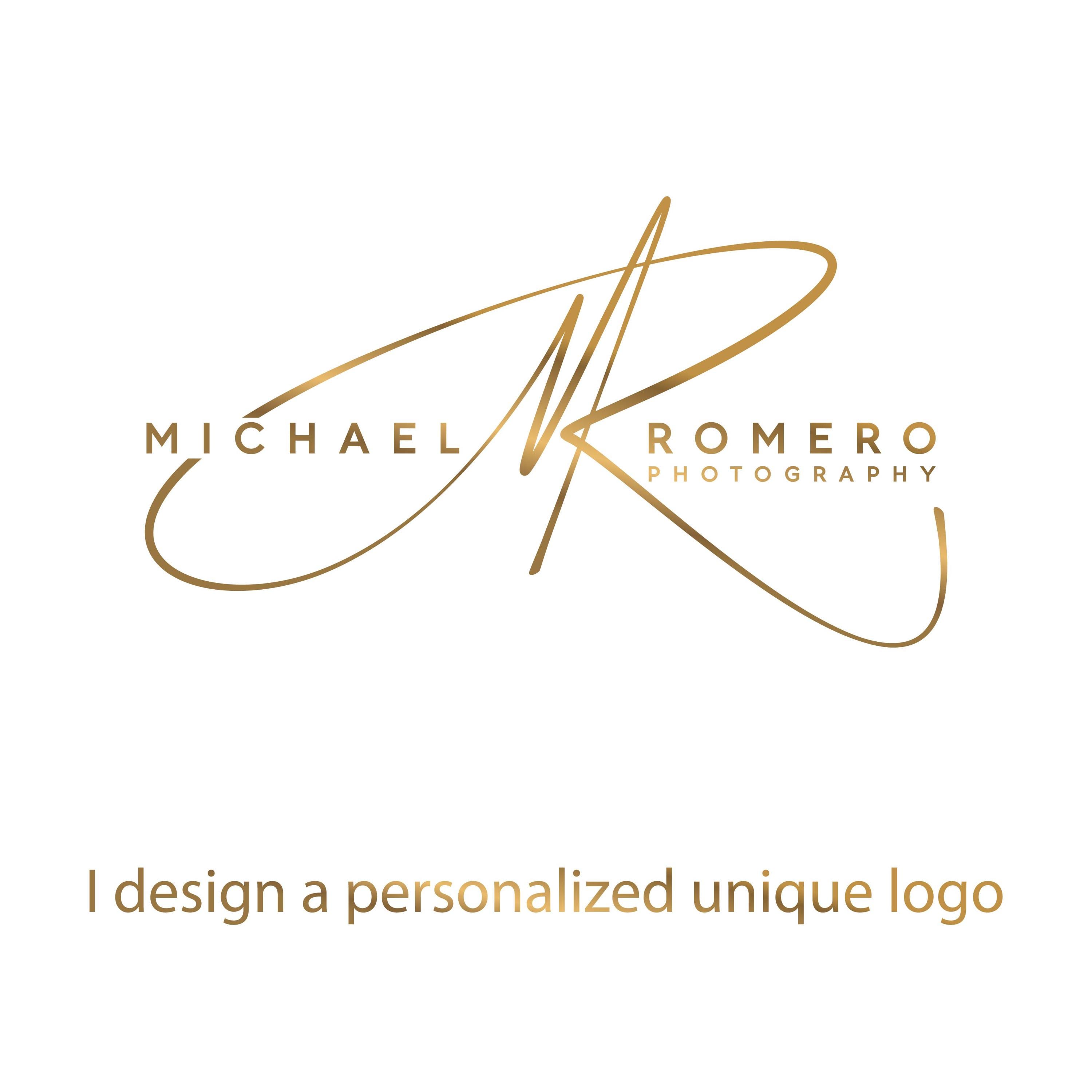 Custom Initials Logo Design: Elegant Watermark Signature, Handwritten ...