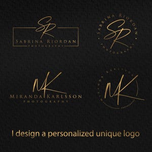 Diseño de logotipo escrito a mano con iniciales minimalistas, logotipo de firma con letras modernas, diseño de logotipo con iniciales en cursiva, logotipo con iniciales escritas a mano, logotipo con mano