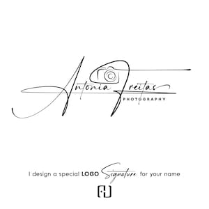 Photography logo, Personal Photography Logo, Camera Logo, Custom Photo  Signature, logo signature, transparent photo signature