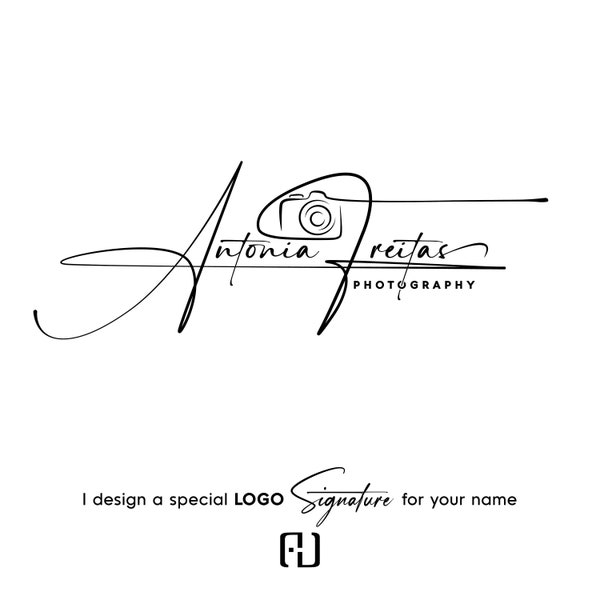 Photography logo, Personal Photography Logo, Camera Logo, Custom Photo  Signature, logo signature, transparent photo signature