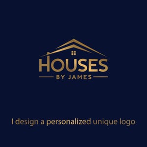 Custom Construction Logo, Realtor logo Design, Real Estate Logo, Realty Logo, House Logo, Home Logo Design, Building Realtor Logo