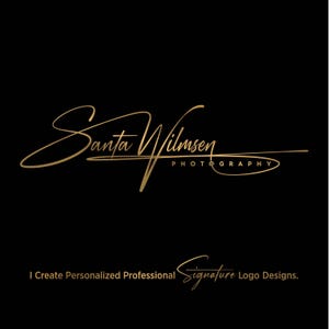 Elegant Signature Logo Design, Custom Handwritten Logo, Photography Signature Logo, watermark Signature Logo, Modern Script Logo Design