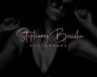 Elegant Calligraphy Logo: Custom Handwritten Watermark Logos