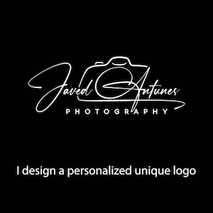 Personal Photography Logo, Camera Logo, Photographer Logo, Watermark Photography Logo, Photography Signature, Photography Handwritten Logo