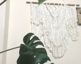 Large Macrame Wall Hanging, Woven Wall Hanging, Boho Wall Decor, Macrame Wall Art, Wall Tapestry, Macrame, Wedding Backdrop, Made To Order