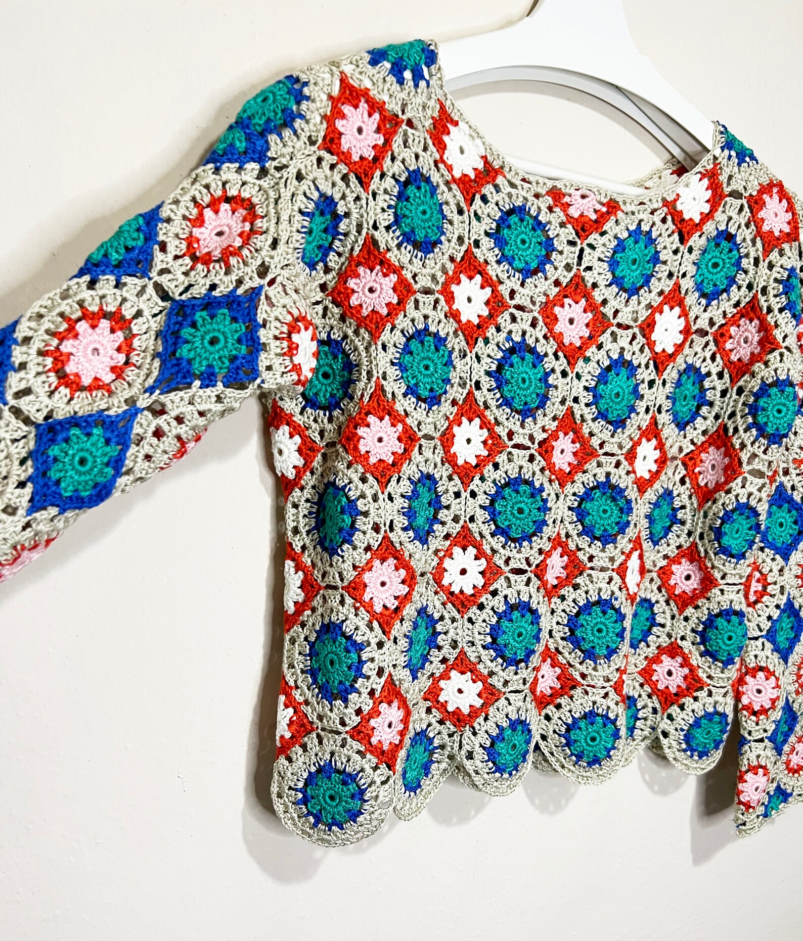 Hand Knit Sweater for Women Chunky Knit Crop Sweater Jasmine Etsy