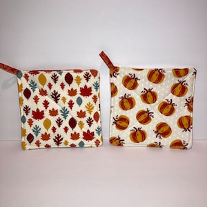Fall Potholder Set