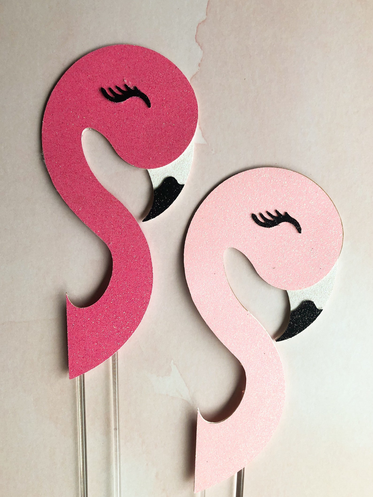 Flamingo Head Cake Topper Flamingo Cake Topper Flamingo Etsy UK