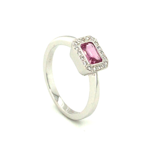 Pink dress hotsell ring