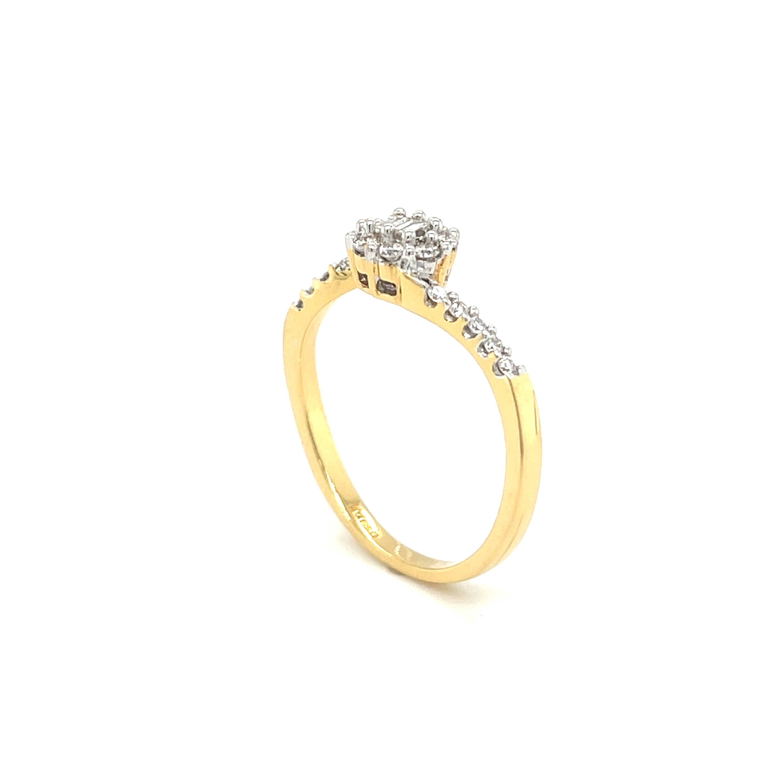 Second hand on sale baguette diamond rings