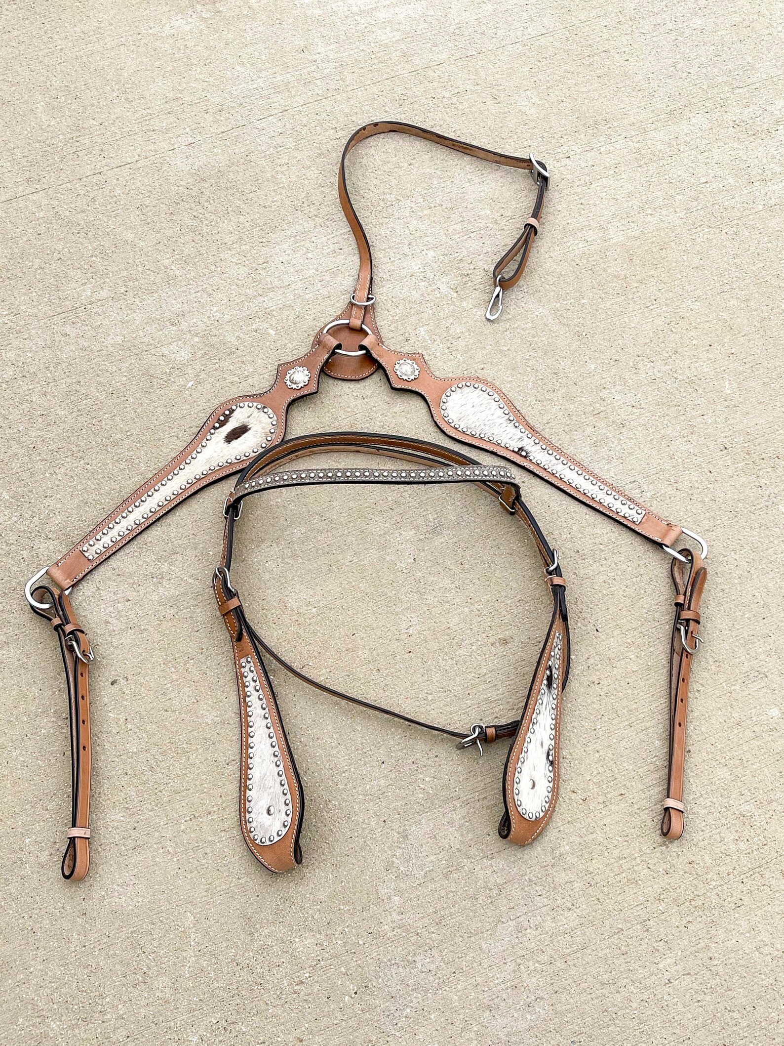 Premium Quality Western Headstall and Breast Collar Set Etsy