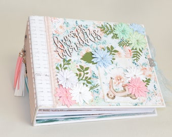 Summer photo album, scrap photo album, souvenir photo album