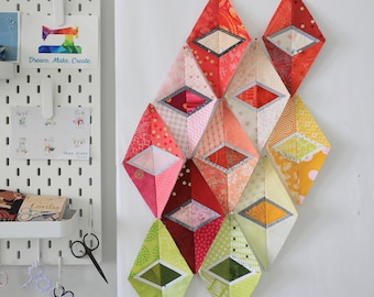 Diamond in Diamond - Foundation paper piecing pattern