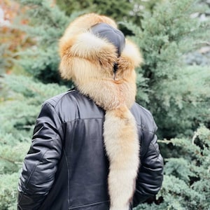 Authentic Turkic Malahai Fur Hat - Handcrafted Luxury Winter Headwear - Traditional Central Asian Warmth & Style (shavkat rakhmonov)