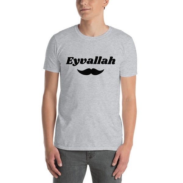 Turkish Funny T-shirt - Eyvallah Mustache