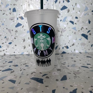 BTS Starbucks Cold Cup 