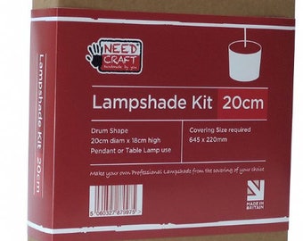 Kit para fazer abajur, abajur de tambor de 20 cm, 30 cm ou 40 cm ou cúpula de teto. Faça o seu próprio abajur para combinar com a sua decoração, kit para iniciantes, reforma da casa, u