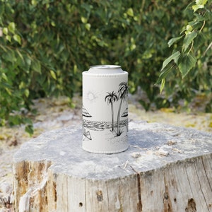 Stubby Cooler - Strandtafereel